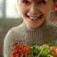 Sophie holding a fresh salad